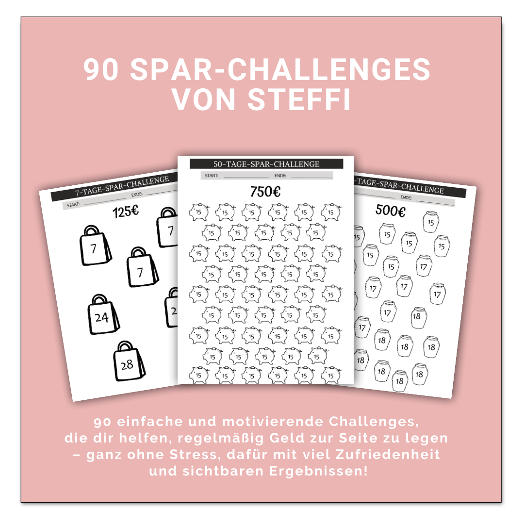 90 Spar-Challenges von Steffi