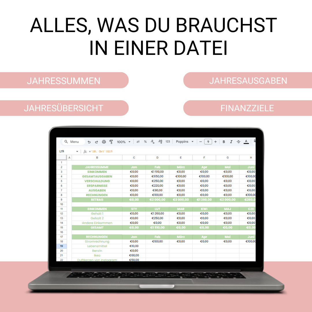 Excel Budgetplaner