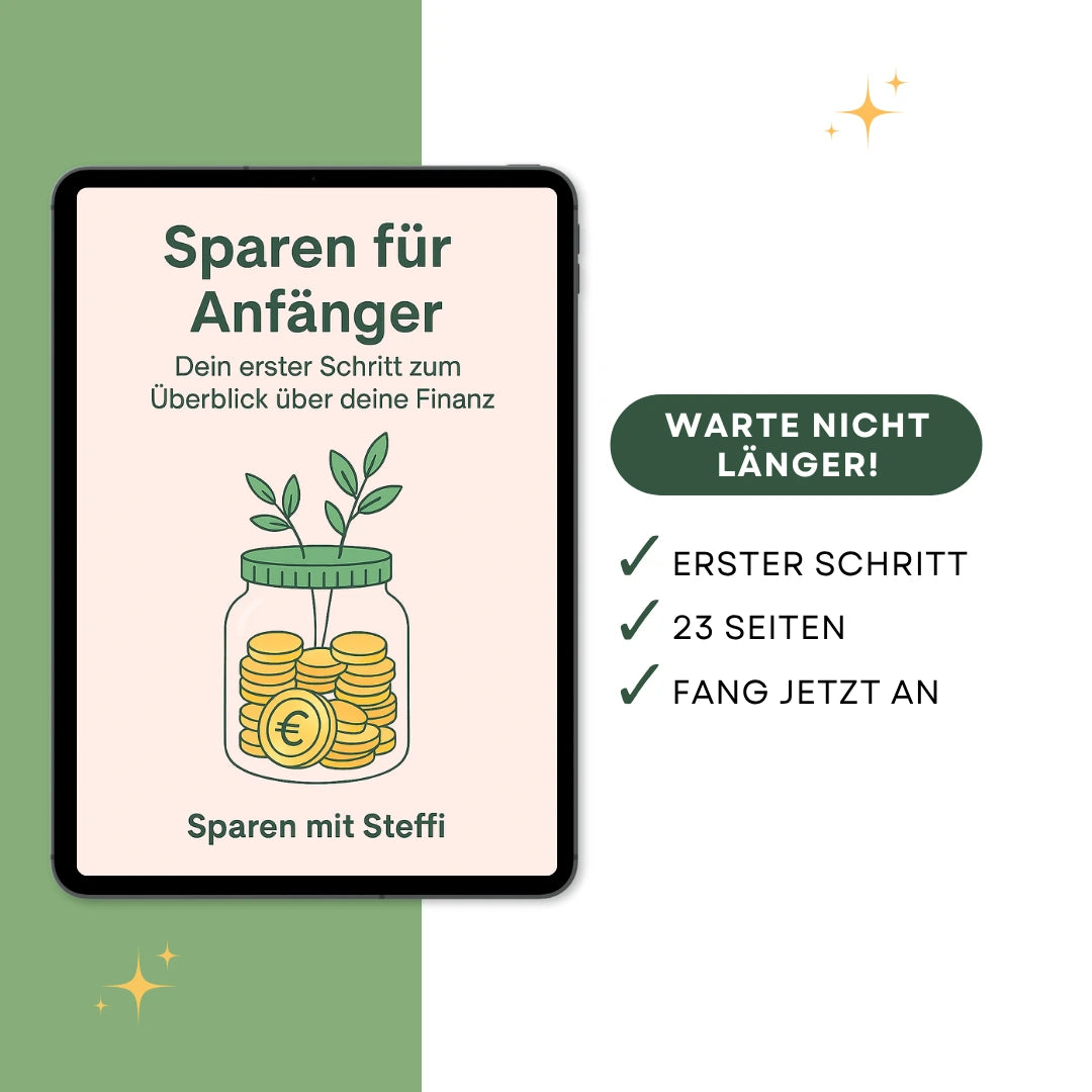 Ebook - Sparen für Anfänger